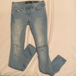 Hollister light washed jeans